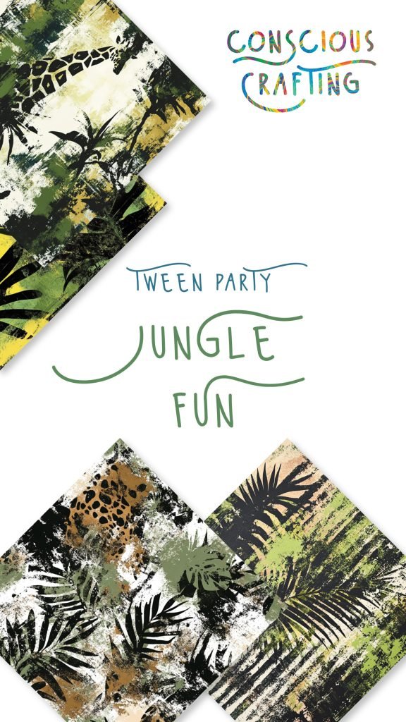 conscious crafting jungle fun party