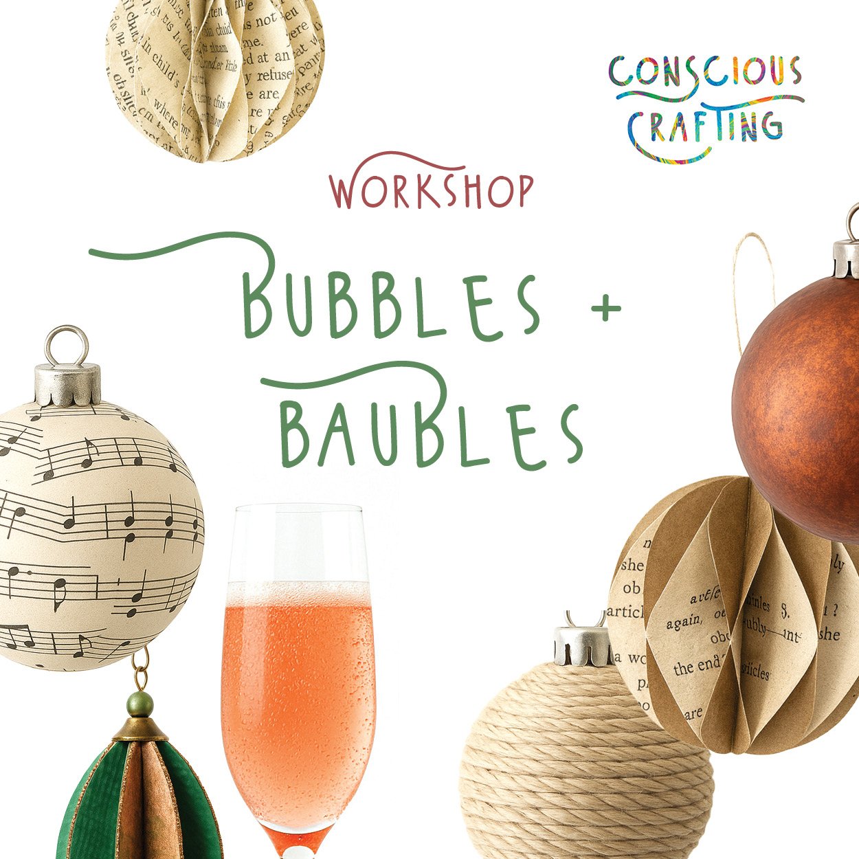 Bubbles + bauBles Workshop
