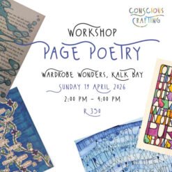 Page PoeTry Workshop, Sunday 19 April, Wardrobe Wonders, Kalk Bay