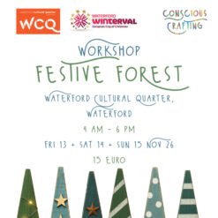 festive forest Workshop, Waterford Cultural Quarter, Waterford