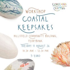 Coastal Keepsakes Workshop, Tuesday 11 August, hillsfield Community Building, ferrybank